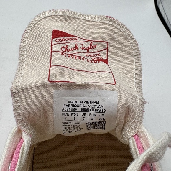 CONVERSE Chuck 70 Low Top Pink (A08138F) Women's 9 Men's 7 *NEW* Unisex - Picture 8 of 9